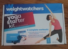 Weight Watchers Yoga Starter Kit with Strap, Block, & Workouts on DVD New in Box