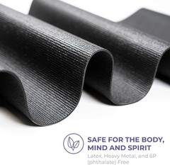 6 Pack Yoga Mats 72 x 24 Inch 5mm Thick Non Slip Exercise Fitness Studio Mats