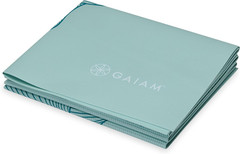 Gaiam Yoga Mat – Folding Travel Fitness & Exercise Mat – Foldable Yoga Mat for A
