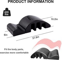 Pilates Spine Corrector Barrel Home Gym Fitness Yoga Training Accessories