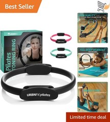 Pilates Ring Fiberglass 12 Inch Fitness Resistance Inner Thigh Toning Workout