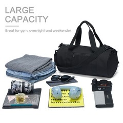 Small Gym Bag Duffel Bag for Women Men Fitness Sports Bag Workout Adjustable …