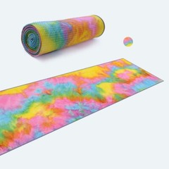 NETI Luxury Folding Yoga Mat Gymnastics Towel Microfiber Anti Slip Eco Friendly