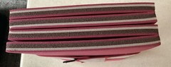 Nike Foldable Foam Yoga/ Fitness Mat With Carry Case Crimson Red Color Cool Find