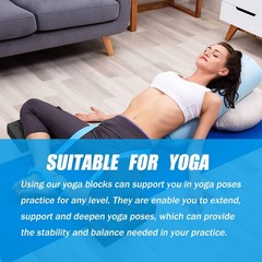 2 Pack Non-Slip Professional Squat Wedge Blocks – Heel Elevated Ramp for Squats,
