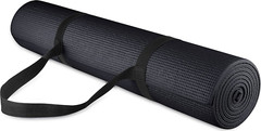 Balancefrom All Purpose 1/4-Inch High Density Anti-Tear Exercise Yoga Mat with C