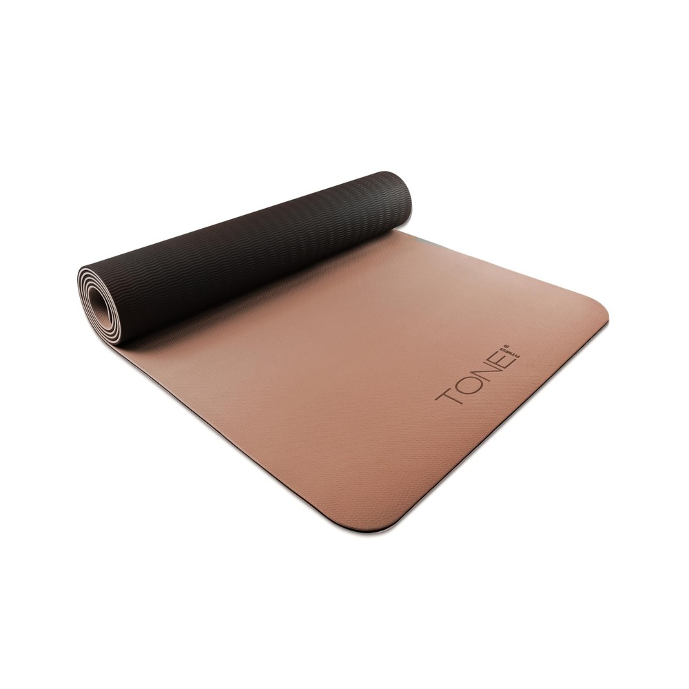 Yoga Mat 1/4″ Thick Non Slip Exercise & Pilates Mat for Home Workouts with Ca…
