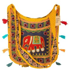 Crossbody Shoulder Hobo Messenger Elephant Bag Colorful Travel Books Casual