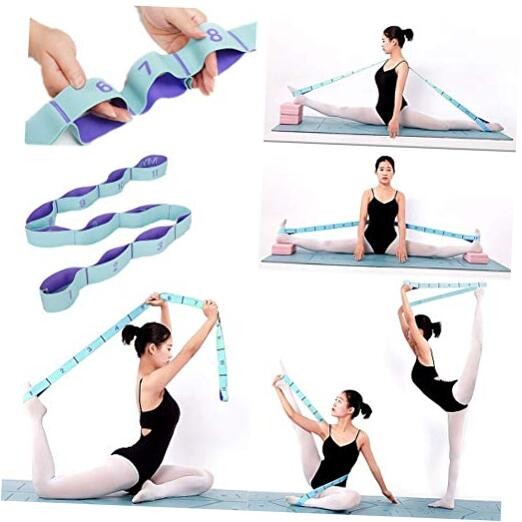 Nitpicker Stretching Straps Hamstring Stretcher Device Elastic Exercise Band