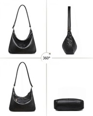 Hobo Bag for Women with Mini Purse Soft Vegan Leather Slouchy Shoulder Crossb…