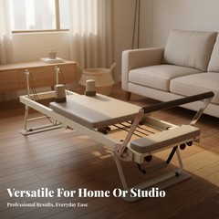 Pilates Machine Home Workout Equipment Core Exercise Reformer Machine Home