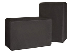 Set of 2 Yoga Blocks & 2 Pack Yoga Knee Pads Plus BONUS Zipper Wrist Wallet