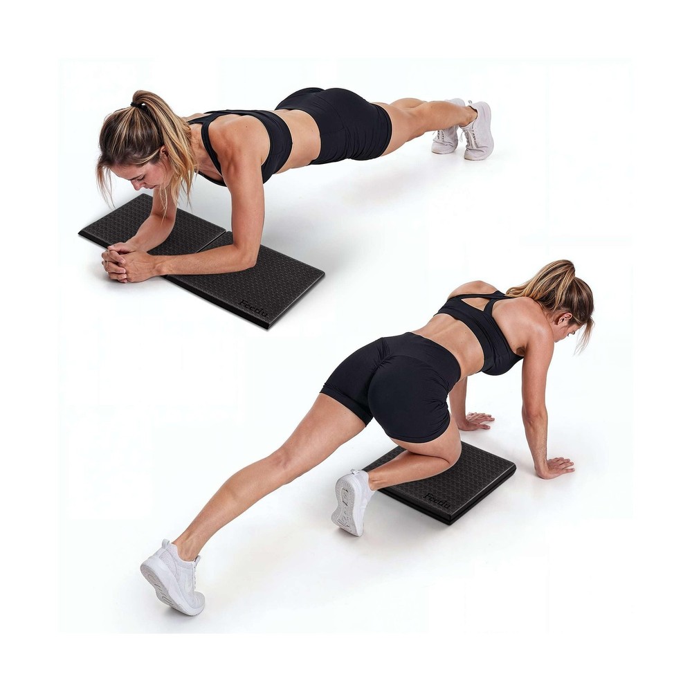 Yoga Knee Pad Cushion Exercise Knee Pad Folding, 1/2″ Thick 24″x12″ Eliminate…