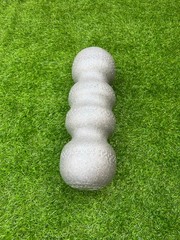 Rollga High Density Foam Roller 18″ Deep Tissue Massage Back Pain Relief Gray.