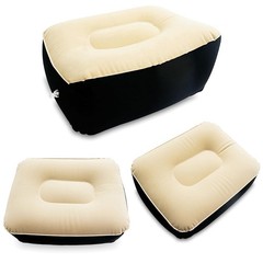 Inflatable Foot Rest, Carseat Foot Pillow, Airplanes Inflatable Foot Rest Car…