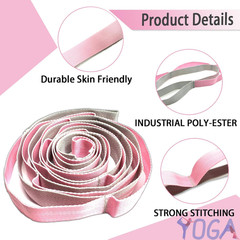Stretching Strap Yoga Strap with Loops, Stretch Straps for Physical Therapy, Non