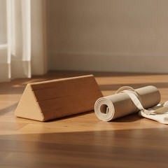 Stretch and Support Wedge Block Triangular Stretch and Support Tool Block