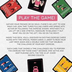 Engaging Pilates Workout Cards Deck – Bodyweight Fitness for All Levels