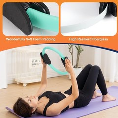 Pilates Ring, Pilates Ring Circle and Ball Set, 12 Inch Magic Circle Pilates …