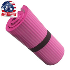 Mini Premium Yoga Mat Shock Absorption Soft Pilates Exercise Mat for Home Yoga P