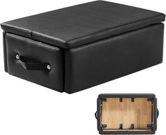 Pilates Reformer Foldable Box for Reformer 25x17x9 inch Black 350 lbs