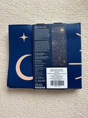 NWT Gaiam Yoga Mat (Navy Blue w/ Moon & Stars Design)
