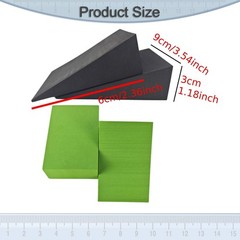 4Pcs Yoga Block Wedge Blocks Improve Flexibility Assistive Equipment Exercise