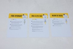 Bodyweight 3.5″ x 5″ Exercise Cards 62 Exercise & Stretch + 7 Workouts & Goals