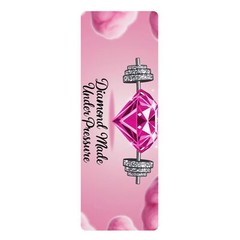 Diamond Made Under Pressure Rubber Yoga Mat, Fitness Mat, Exercise Gear, Yoga