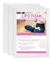 Birllaid Lipo Foam Pads, Bbl Boards,Help Out When Using Ab 8*11″, White