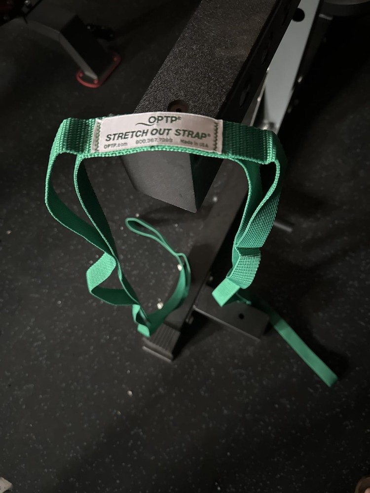 Durable Nylon Stretch Strap with Exercise Guide – Enhance Mobility & Flexibility