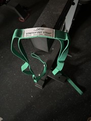 Durable Nylon Stretch Strap with Exercise Guide – Enhance Mobility & Flexibility
