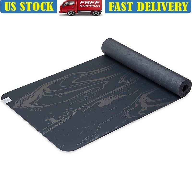 Thick Non-Slip Yoga Mat Hot Yoga Exercise W/ Firm Cushioning & Dry Grip New