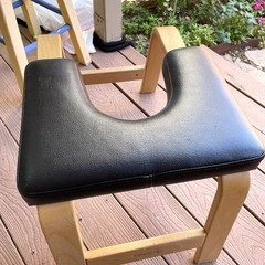 FeetUp Feet Up Yoga Inversion Trainer Headstand Bench Chair Black