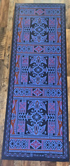 Yoga Gaiam Reversible Moroccan Garden Mat – Black Bag – Yoga DVD and Book Bundle