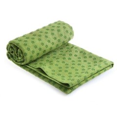 Yoga Mat Sports Sweat-absorbent Plum Pattern Embellishment Yoga Towel