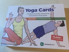 WorkoutLabs Yoga Cards Beginner & Intermediate Study Practice Visual Guide