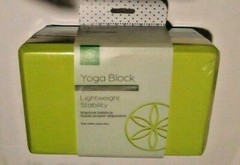 Gaiam Yoga Block – Supportive Latex-Free EVA Foam Soft Non-Slip Surface for Yoga