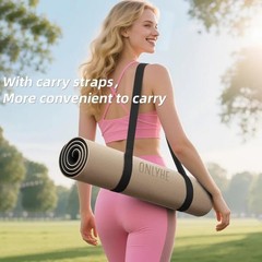 Yoga Mat Thick（8mm）Exercise Mat Non Slip Anti-tear,Pilates Mat for