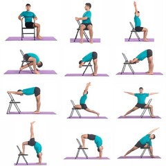 Iyengar Yoga Chair (Standard), Yoga Chair, Iyengar Yoga Props, Restorative Yoga