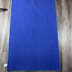 Manduka EQua Yoga Mat Towel Blue 25×68”