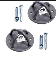 YOGABODY Yoga Trapeze Ceiling Hooks