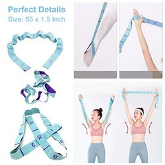 Nitpicker Stretching Straps Hamstring Stretcher Device Elastic Exercise Band