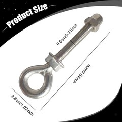 Pilates Reformer Fixed Rod Screw Pilates Core Bed Component Spare Parts