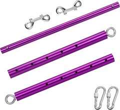 Heavy Duty Expandable Pilates Spreader Bar Kit – Supports 200 lbs, Adjustable