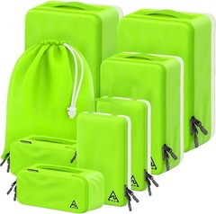 8-Piece Luxury Compression Packing Cubes & Bags for Travel – Maximize Spac