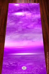 Crown™ (violet) Spiritual, Artistic, unique chakra yoga mat