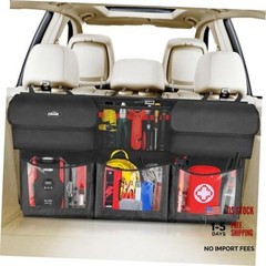 Trunk Organizer for Car, Hanging Car Organizer with 6 Large Regular-43.3x19in