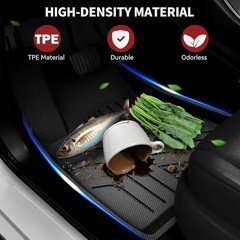YITAMOTOR Tesla Model 3 Floor Mats Full Set Custom Fit 2020-2023 All-Weather …