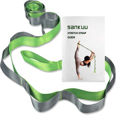Yoga Stretch Strap Flexibility Band Fitness Exercise Belt Adjustable